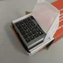 Wireless Keyboard and Mouse Combo, Full Size Keyboard and Mouse, Long Battery Life, Optical Mouse, 2.4G Lag-Free Cordless Mice Keyboard Set Ultra Slim Design for Computer, Laptop, PC, Mac, Windows (Gray Black)