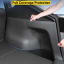 GearUp Rear Trunk Side Protective Cover for Tesla Model Y Juniper 2025 2026 Left & Right Leather Panel Protection Velcro Stick Cargo Side Protect Mat