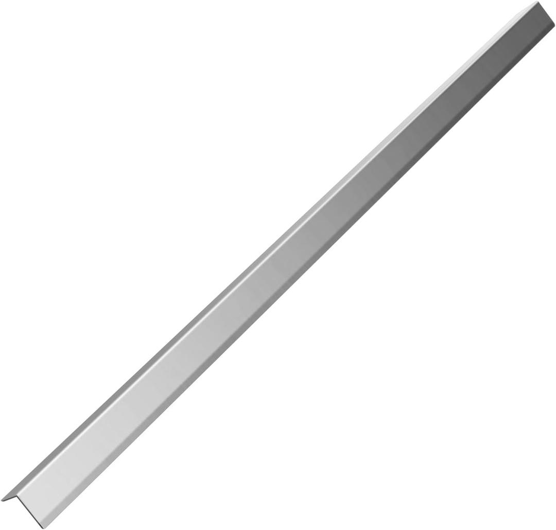 Aluminium Alloy Metal Corner Guards 12Pcs Wall Corner Protector 2" x 2" x 48" Wall Corner Protection Decoration Pack of 12 Corner Guards 20 Ga/1 mm Thickness