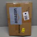 GUSTARIA Mini Mahjong Set, American Mahjong Game Set with 166 White Tiles (0.8’’), 4 Racks & Thickened Blue Printed Bag, Portable Travel Mahjong Tiles Set