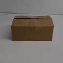 MiniArk Shelf Storage Baskets for Organizing | Closet Organizer Bins | Small Toy Basket | Woven Rope Baskets | Cube Decorative Box | Shallow Basket | 11.5x7.5x4.7” | 3 Packs Mixed Brown