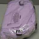 SHRRADOO Travel Laptops Backpack for Women Men, Casual Work Bag 17inch High School College Backpack Airline Approved Backpack for Hiking Business (Light Purple)