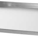 Nordic Ware Naturals Half Sheet - USA Made Aluminum Commercial Quality Sheet Pan for Baking or Roasting, Encapsulated Galvanized Steel Rim Prevents Warping, 1-Pack