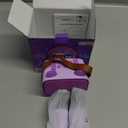 Mgaolo Upgraded Mini Karaoke Machine Toy for Kids, Portable Bluetooth Speaker with 2 Wireless Mics, Emoji & Colorful LED Lights, Home Travel & Party Play Gifts for Boys Girls (Purple)