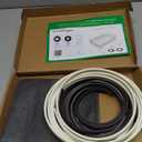 Adjustable DIY Magnetic Window Screen Max 59InchH x 39InchW with Innovative Magnetic Fastener, Fiberglass Fine Mesh, Window Mesh with Magnets