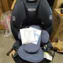 Graco Slimfit 3-in-1 Convertible Car Seat, Ultra-Space-Saving Design, Silas, Suitable for Rear and Forward-Facing, Highback Booster Seat with 10-Position Headrest, Mfg Date: 2025-05-23