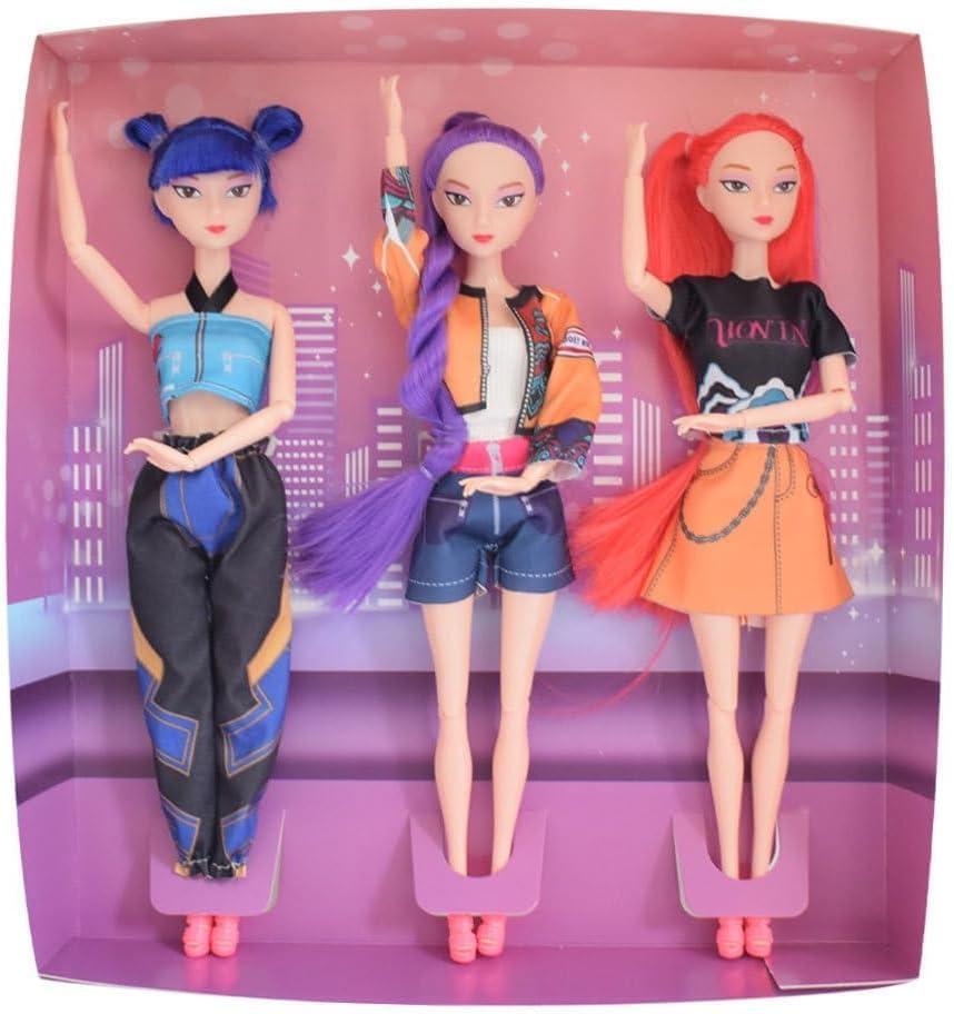 Demon Hunters 11.5'' Fashion Doll for,Articulated Girl Group Doll,Perfect Christmas and Birthdays Toy Gift for Girls Fans