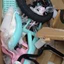 KEANO Zinnia 14 16 20 Inch Kids Bike for Girls Ages 3-10 Years, Girls' Bikes with Training Wheels, Streamers, Basket and Doll Seat, Children Bicycles (Green)