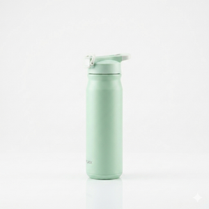 Water Bottle Light Green Travel or Home