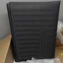 Mixsuper Cargo Liner for Jeep Wagoneer/Jeep Grand Wagoneer 2022 2023 2024 2025, All Weather Cargo Mat Rear Trunk Liner Behind The 2nd Row Seats Black