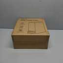 Cesun Small Bathroom Trash Can with Lid Soft Close, Step Pedal, 6 Liter / 1.6 Gallon Stainless Steel Garbage Can with Removable Inner Bucket, Anti-Fingerprint Finish (Matt Black)