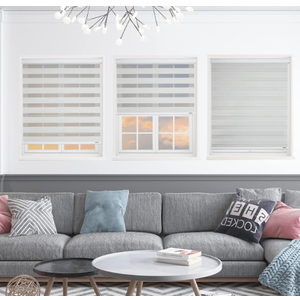 SHADESU Cordless Zebra Blinds for Windows Shade Light Filtering Roller Blinds & Shades, Size: 45.5"