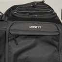 Basketball Bag Backpack with Ball Holder Shoes Compartment, Large Basketball Accessories Sports Bag (Black)