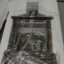 12.5'' Christmas Snow Globe Lighted Manger Nativity Scene, Musical Water Lantern Play Silent Night Music in Swirling Glitter, for Home, Battery Operated or USB Powered