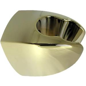 LASCO 08-5465 Hand Held Shower Wall Bracket, Polished Brass