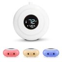 LittleHippo Kelvin Color Changing Night Light, Room Thermometer and Hygrometer (Humidity Monitor) for Nursery, Baby's Bedroom, Child's Room