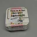 Honeydak 5 Pack Snack Containers 4 Compartment Bento Snack Boxes Reusable Lunchable Containers with Lids Divided Meal Prep Lunch Food Storage Box for School Work Travel(Sage,Equal)