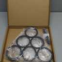 Black Modern Wire Rustic Counter Wine Rack Countertop Table,Metal Wine Rack Inserts for Cabinet Rustic 6 Bottles Wine Storage Holder