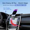 2 x AGVEE 1.5ft Coiled Short USB to Lightning Charging Cable [MFI Certified] 3A Fast Charger Cord in Car for iPhone 14/13/12/11/XS/8/7/6/5 CarPlay, iPad, iPod, Red