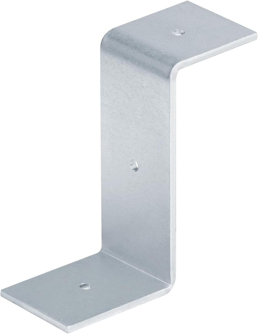 GBGS 10 Pcs 3-1/2" High Z Clip Brackets,for Support 2x4 Flat Blocking Between Joists or Trusses,12 Gauge