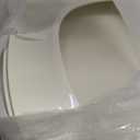 Gerber Elongated Toilet Seat with Cover, Soft Close, No Slam, Quick & Easy Install, Heavy-Duty Plastic, Adjustable Fit for Standard Elongated Toilets, Durable & Fade-Resistant, Biscuit G009921309