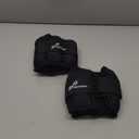 Sportneer Adjustable Ankle Weights Set - 1 Pair (2-10 lbs) Removable Sandbags for Women & Men, Comfortable Neoprene Leg Weights for Walking, Running, Pilates, Yoga, Home Workout & Physical Therapy (Black)