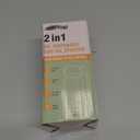 Olive Oil Sprayer for Cooking, 470ml 2 In 1 Glass Oil Dispenser/Pour Bottle, Kitchen Accessories, Kitchen Gadgets for Air Fryer, Salad, BBQ (Black)