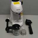 SOWTECH Coffee Machine, 3.5 Bar Espresso Cappuccino Machine with Milk Frother, 1-4 Cup Portable Coffee Maker for Latte, Cappuccino, 800W, White