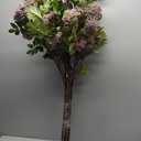  Purple Sedum Artificial Flower Stem (Set of 8)