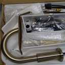 Delta Nicoli Brushed Gold Faucet 3 Hole, 8 Inch Widespread Bathroom Sink Faucet for Vanity, Push-Pop Drain Assembly, Champagne Bronze 35749LF-CZ