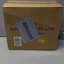 Goose Down Body Pillows for Adults, Large Body Pillow for Side Sleeper, Cooling Hugging Feather Body Pillow Insert, 20x54 Full Length Long Pillow for Bed with 100% Organic Cotton Shell, Off-White