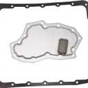 RE5R05A Automatic Transmission Filter Kit with Pan Gasket Compatible with Nissan 02-15 Armada Frontier Pathfinder Titan EX35 FX45 FX35 G35 G37 M35 M45 350Z QX56 Q45 Replaces 31728-97X00