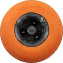 YakAttack TowNStow Air-Filled Balloon Sand Tire – 14" x 7" | PVC Kayak Cart Wheel for Soft Sand & Mud | Push-Button Swap | Fits All TowNStow Carts | Single Pack – Orange/Black