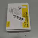 Nulaxy KM18 Bluetooth 5.4 Car Adapter with 1.44" Clear Display & Flexible Gooseneck - FM Radio Transmitter & Bluetooth Receiver for Hands-Free Calls, Wireless Music via BT/FM/AUX/TF, USB Car Charger (Black)