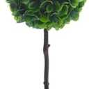 Elements Artificial Boxwood Topiary, 17 Inch (Multicolored)