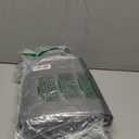 Backseat Cover for Dogs, Waterproof and Non-Slip Pet Bench Seat Covers, Car Seat Protector for Back Seat, Universal Size Rear Car Seat Cover Fits Cars, Trucks and SUVs, L-Charcoal Grey&Grey