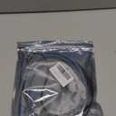 ZIMISI 2PCS 24 Inch Car LED Strip Lights, Flexible DRL Daytime Running Lights, Waterproof Dual Color Sequentially Flow Turn Signal Light, LED Headlight Strips for Car Decorations (White/Yellow)