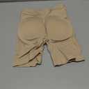 N.thr Padded Underwear for Women Butt Lifter Seamless Booty Pads Butt Enhancer Panties Lace Shapewear Boyshorts, M