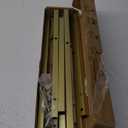 47" Gold Easel Stand for Wedding Signs, 4-Tier Height Metal Standing Easel with Adjustable Chain, Heavy Duty Art Easel for Painting, Wedding Sign, Party, Posters & Commercial Display