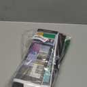 Foldable Nursing Clipboard, 3 Layers Folding clipboards Nurses Clip Board Low Profile Clip Pocket Clipboards for Nurses, Doctors,Students, Teachers (Black)