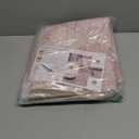 Rug Runners for Hallways Non Slip - 2x8 Runner Rug for Bedroom, Washable Runner with Rubber Backing, Soft Low-Pile Carpet for Kitchen, Laundry, Bathroom (2'x8', Pink/Ivory)