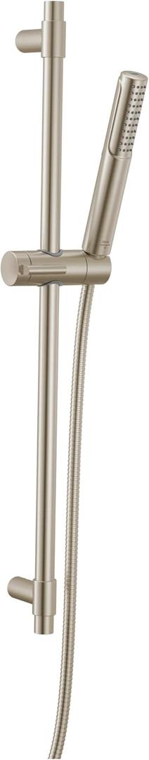 Delta 2-Setting Brushed Nickel Wall Mount Handheld Shower Head with ProClean Spray, Hand Held Shower Head and Hose with High Pressure Spray, Venetian Bronze 51537-SS-PR