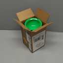 Non-Spill Mini Plastic Bowl Set - 8oz Reusable Kitchen Bowls with Concave Inner Lip and Non-Slip Base - For Serving Dips, Nuts, Ice Cream and Snacks - Set of 6