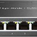 TP-Link 8 Port Gigabit Switch | Easy Smart Managed | Plug & Play | Desktop/Wall-Mount | Sturdy Metal w/ Shielded Ports | Support QoS, Vlan, IGMP and LAG (TL-SG108E)
