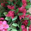 Artificial Bougainvillea Tree -5FT Faux Bougainvillea Tree with Realistic Flowers, Tall Fake Flower Tree for Indoor or Outdoor Decor, Silk Floral Plant for Living Room, Porch, Garden (Pink)