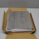 40 Sheet Vinyl Flooring 12 x 12 Peel and Stick Floor Tile Waterproof Clearance Vinyl Floor Tiles Wood Grey Self Adhesive Floor Tiles Sticky Laminate Flooring for Bathroom Kitchen Basement RV