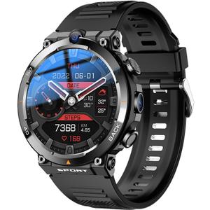 4G SIM Card Smartwatch, 1.39" Round Screen/Dual Camera/with Heart Rate/Ultra Thin Body/NFC Positioning, Gifts for Men 4G SIM Card Smartwatch, 1.39" Round Screen/Dual Camera/with Heart Rate/Ultra Thin Body/NFC Positioning, Gifts for Men