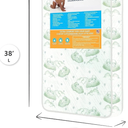 Dream On Me 3" Playard Mattress, White