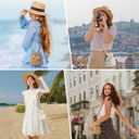 Avisky Beach Purse Straw Crossbody Bags for Women Straw Purse Beach Bag Woven Summer Purses for Women 2026