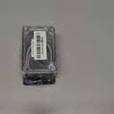 Junction Box with Clear Cover IP65 Waterproof ABS Plastic Universal Project Box with Fixed Ear, Black 3.9"x 2.6"x 1.9"(100x68x50mm)(Pack of 2)